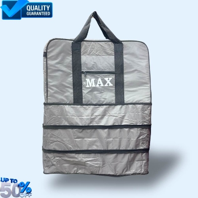 Picture of MAX Large Capacity Clothes Storage Bag – Foldable Wardrobe Organizer with Zipper | Heavy Duty Fabric Garments Bag for Home Storage