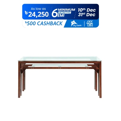 Picture of Regal Rosemary Wooden Dining Table Antique