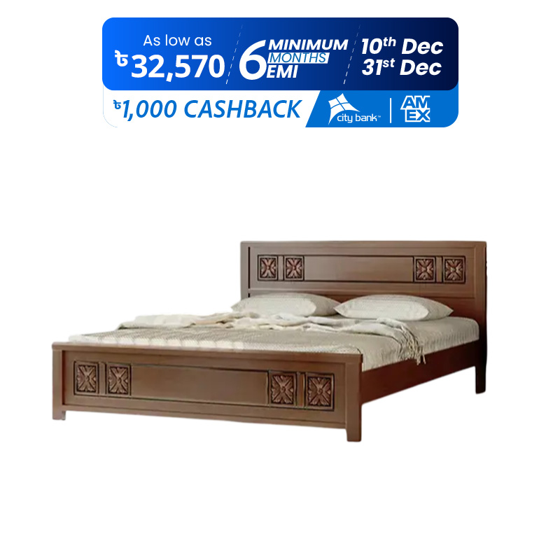 Picture of Regal Wooden Bed Eden BDH-358-3-1-20(King)