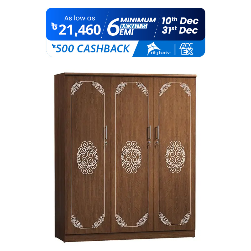 Picture of Regal CUPBOARD- CHARLY CBH-143-1-1-20 (3 DOOR)