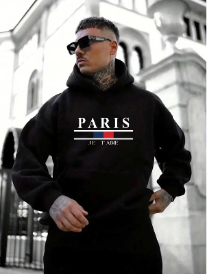 Picture of Mens Cotton Fabeic Hoodie For Men H-442