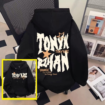 Picture of Mens Cotton Fabeic Hoodie For Men H-453