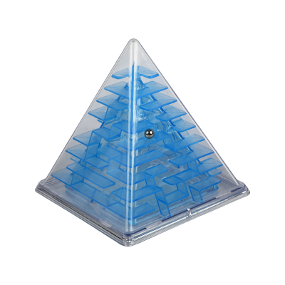 Picture of Ball Roll Pyramid Game | Handheld Multi-Level Maze | Gravity-Powered Focus Toy