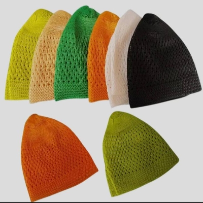 Picture of 1 Pcs Beautiful Design & Color Islamic Items Topi for Men Free Size