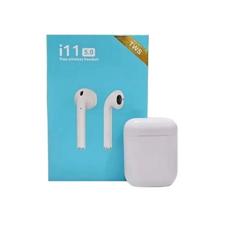 Picture of i11 TWS Wireless Earbuds 5.0 Bluetooth Earphone Headphone Wireless Earphones Blutooth with Portable Charging Case - Bluetooth Headphone - Air Buds - Tws - Bluetooth Headphone