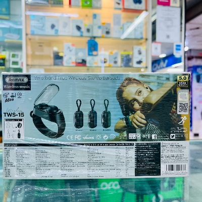 Picture of Remax TWS-15 Fashion Wristband True Wireless Stereo Earbuds