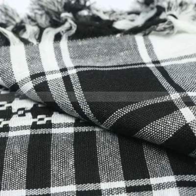 Picture of Soft Cotton Head scarf (40/40 inch) Haji Rumal/Gamcha Muslim Busana/Tie/Cap Hazi Pagri/Keren/Towel Men's Hijab/Hejab Tupi/Hat for Men-Black