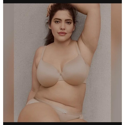 Picture of Foam Brown Bra & Panty Set - Bra