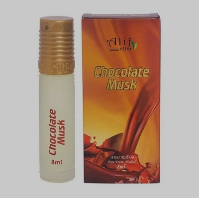 Picture of Alif Chocolate_Musk Attar Halal Ator-8ml