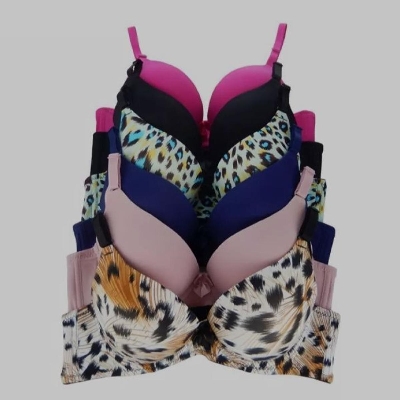 Picture of Foam Padded Very Soft Multi Color Bra For Women-1 Piece - Bra