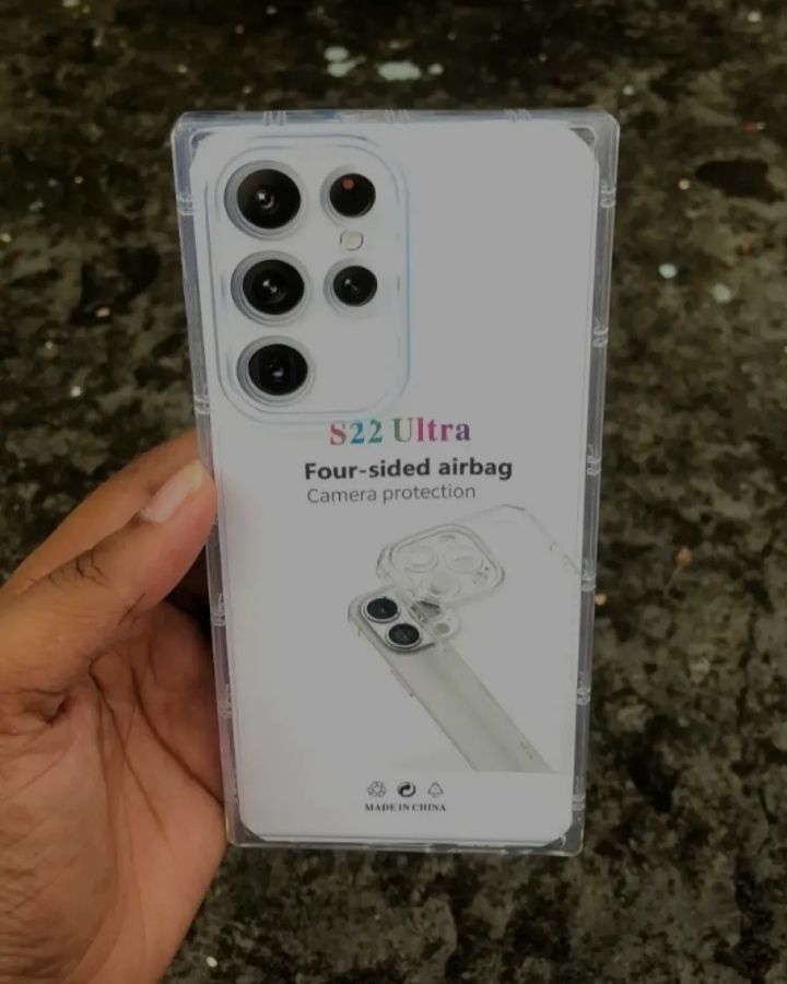 Picture of Samsung galaxy s22 আল্ট্রা-ইমপ্ট প্রিমিয়াম সিলিকন কেস ক্রিস্টাল ক্লিয়ার সফট tpu আল্ট্রা-থিন স্বচ্ছ ফ্লেক্সিবল প্রোটেকটিভ মোবাইল ফোন ব্যাক কভার-ফোন ব্যাক কভার (Back Case Cover For Smartphone)