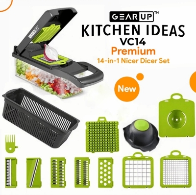 Picture of Premium Vegetable Cutter 14-in-1 (GearUP VC14)