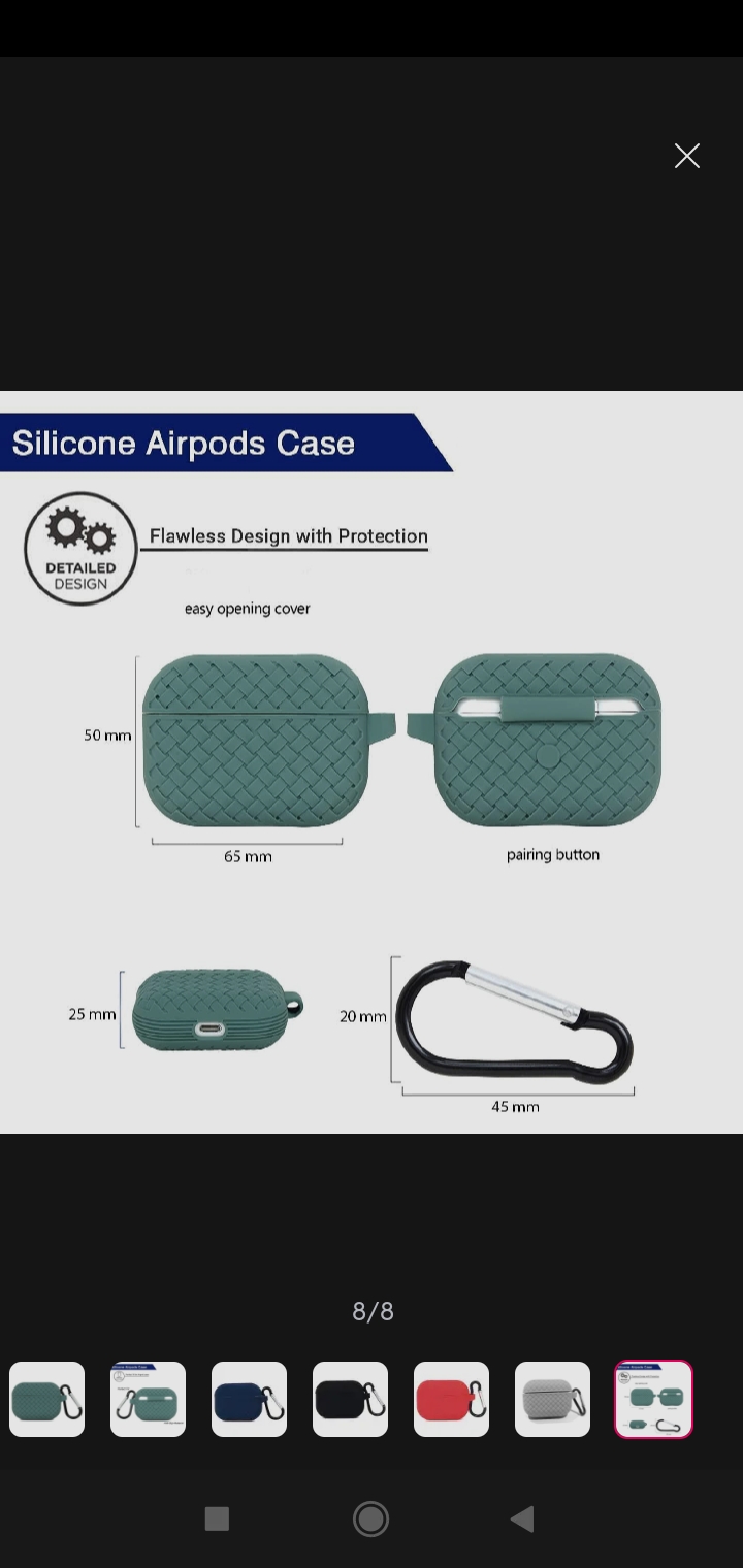 Picture of Airpods Pro / Airpods Pro 2nd Gen silicone Case with for apple (only cover)