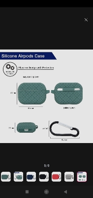 Picture of Airpods Pro / Airpods Pro 2nd Gen silicone Case with for apple (only cover)