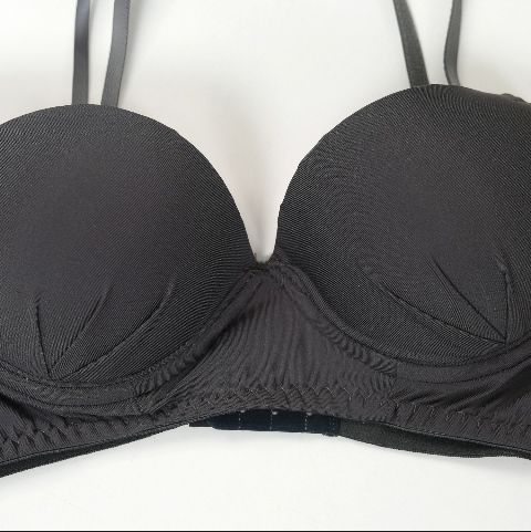Picture of Ash Color Cotton Foam Bra with Wire For Women