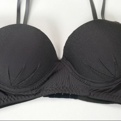 Picture of Ash Color Cotton Foam Bra with Wire For Women