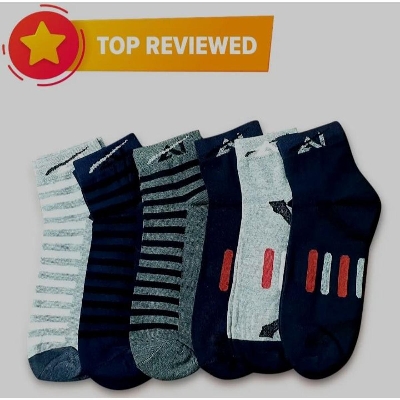 Picture of Comfortable Cotton Socks for Mens 6 PAIRS COMBO