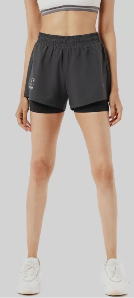 Picture of Adult swimming trunks, men's swimsuits, anti-embarrassing, double-layered boxer hot spring men's swim trunks, quick-drying adult swim trunks