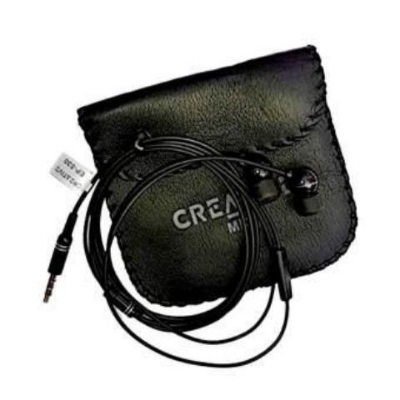 Picture of Orignal Creative High Bass Audio Earphone With Pouch Ep-530 - Black - Headphone