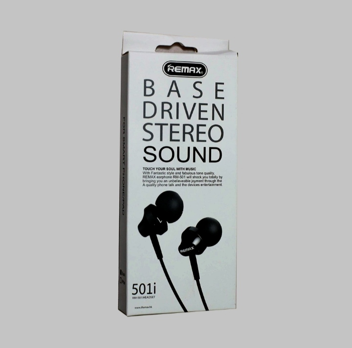 Picture of Remex 501i Wired Earphones with Mic High-Quality Sound