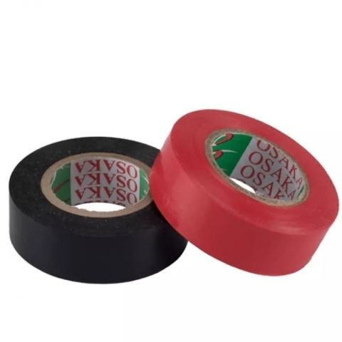 Picture of Osaka Pvc Tape Electrical/Cricket Tape Red/Black 1Pcs
