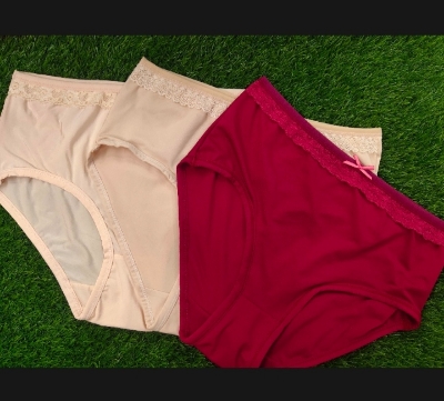 Picture of Stretch panty synthetic panty soft panty comfortable pant womens wear panty stylish panty 2Pcs