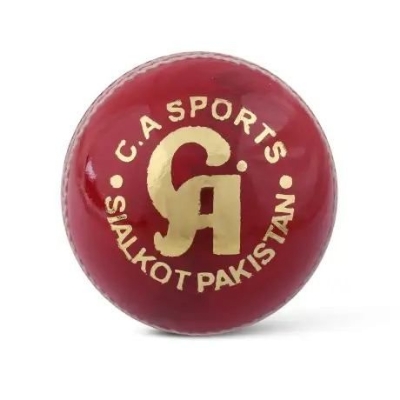 Picture of Cricket Ball Leather 4 Part-Red-1Pcs