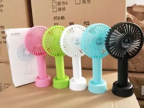 Picture of Very Stylish Mini USB Lithium Battery Rechargeable Hand Fan