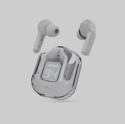 Picture of Ultra Pods Pro Wireless Earphones Bluetooth 5.3 Headphones LED Power Display Mini Crystal in-Ear Earbuds with Wireless Charging Case Touch Control Built-in Mic Headphone for Sports Waterproof Earphone