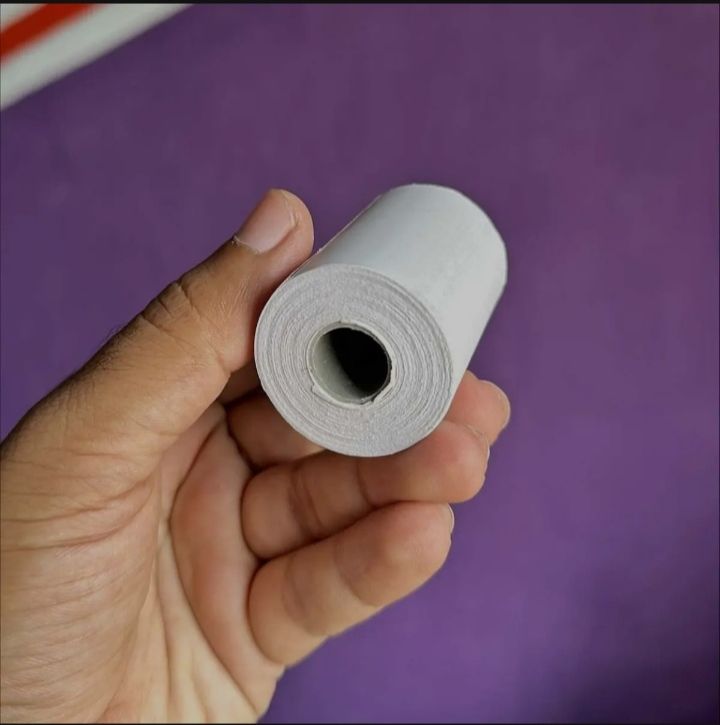 Picture of 57*30mm Thermal Paper Rolls for Receipt Mini Thermal Printer Thermal Paper Rolls for POS Receipt Bill Printer - White
