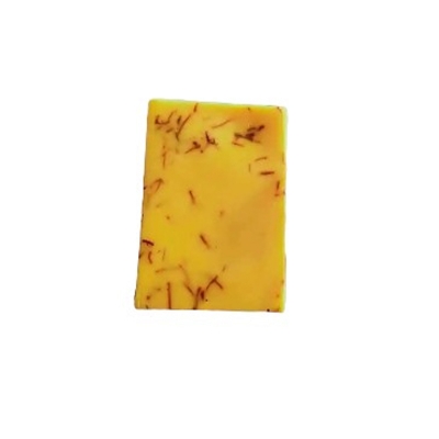 Picture of saffron bar soap hand made original 1 pcs, 100 gm