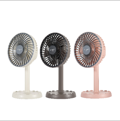 Picture of Joy Super JY-2218 Professional Rechargeable Portable Mini Table Fan Strong Wind Left to Right Oscillating Angle 45 Degrees