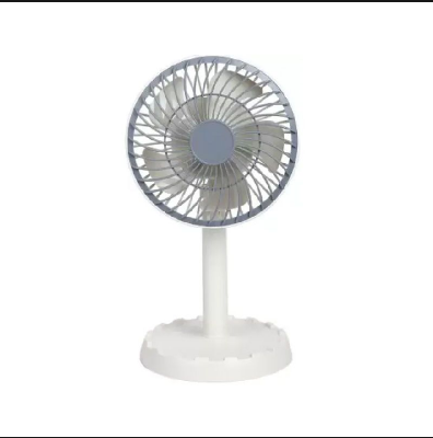 Picture of Joy Super JY-2218 Professional Rechargeable Portable Mini Table Fan Strong Wind Left to Right Oscillating Angle 45 Degrees