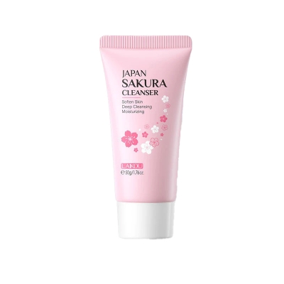 Picture of LAIKOU skin care product Japan Sakura Cleanser Face Wash - 50g