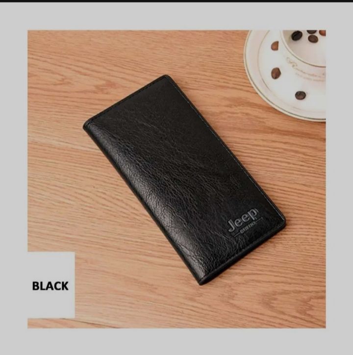 Picture of PU Leather Wallet for Men-Black