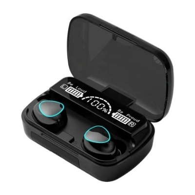Picture of M10 tws Wireless Earphone Touch Bluetooth Earplug In Ear Stereo Sport Headsets cvc8.0 Digital Display Black Good If With No Reduction Headphones