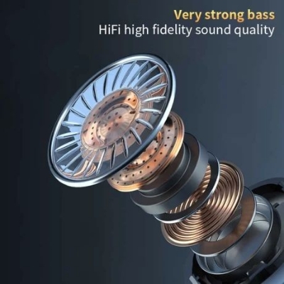 Picture of M10 tws Wireless Earphone Touch Bluetooth Earplug In Ear Stereo Sport Headsets cvc8.0 Digital Display Black Good If With No Reduction Headphones