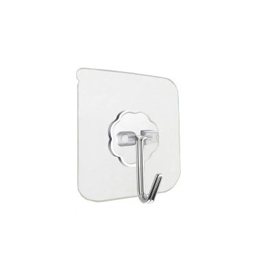 Picture of Transparent Adhesive Sticker Abs Plastic + Steel Hook Hanger, For Home