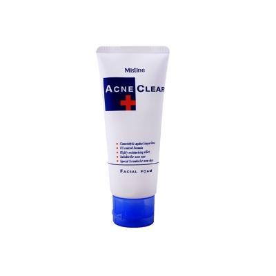 Picture of MISTINE ACNE CLEAR FACIAL FOAM 85G. Face Wash (Made In Thailand)