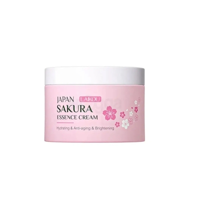 Picture of LAIKOU Sakura Facial Cream Repairing Moisturizing Essence Cream Even Skin Tone 25g