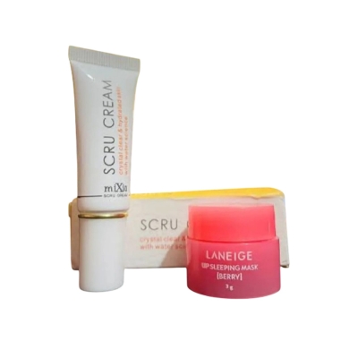 Picture of Scru Cream & Laneige Lip sleeping mask combo pack