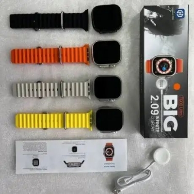 Picture of T900 Ultra Smart Watch Bluetooth Calling Pedometer Hear Rate Blood Pressure Sleeep Sports Watch