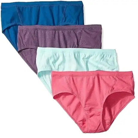 Picture of Multi Color Cotton panties For Women 3pcs