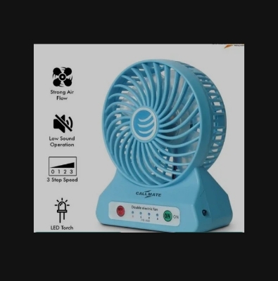 Picture of Powerful Li-ion Battery Rechargeable Small Fan Mini cooling Fan