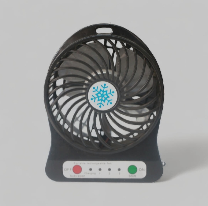 Picture of Powerful Li-ion Battery Rechargeable Small Fan Mini cooling Fan