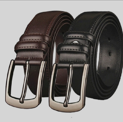 Picture of High quality 1 Pice Belt Black & Brown Colour Belt For Men