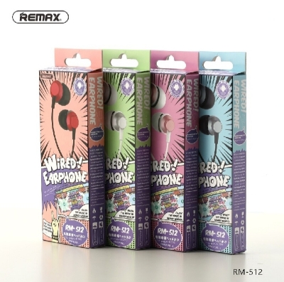 Picture of Remax Earphone Rm 512 Earphone - Headphone