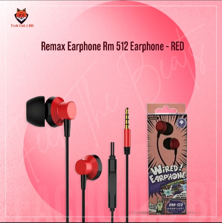 Picture of Remax Earphone Rm 512 Earphone - Headphone