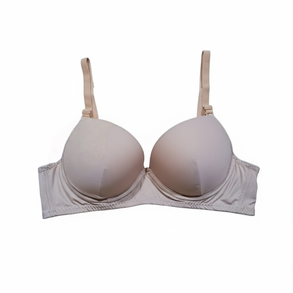 Picture of Skin Color Padded Push-Up Bra for Women – Soft, Comfortable & Perfect Fit