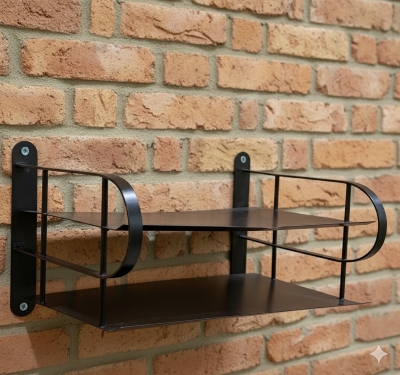 Picture of Router Storage Wifi Router Storage Box, Black Metal